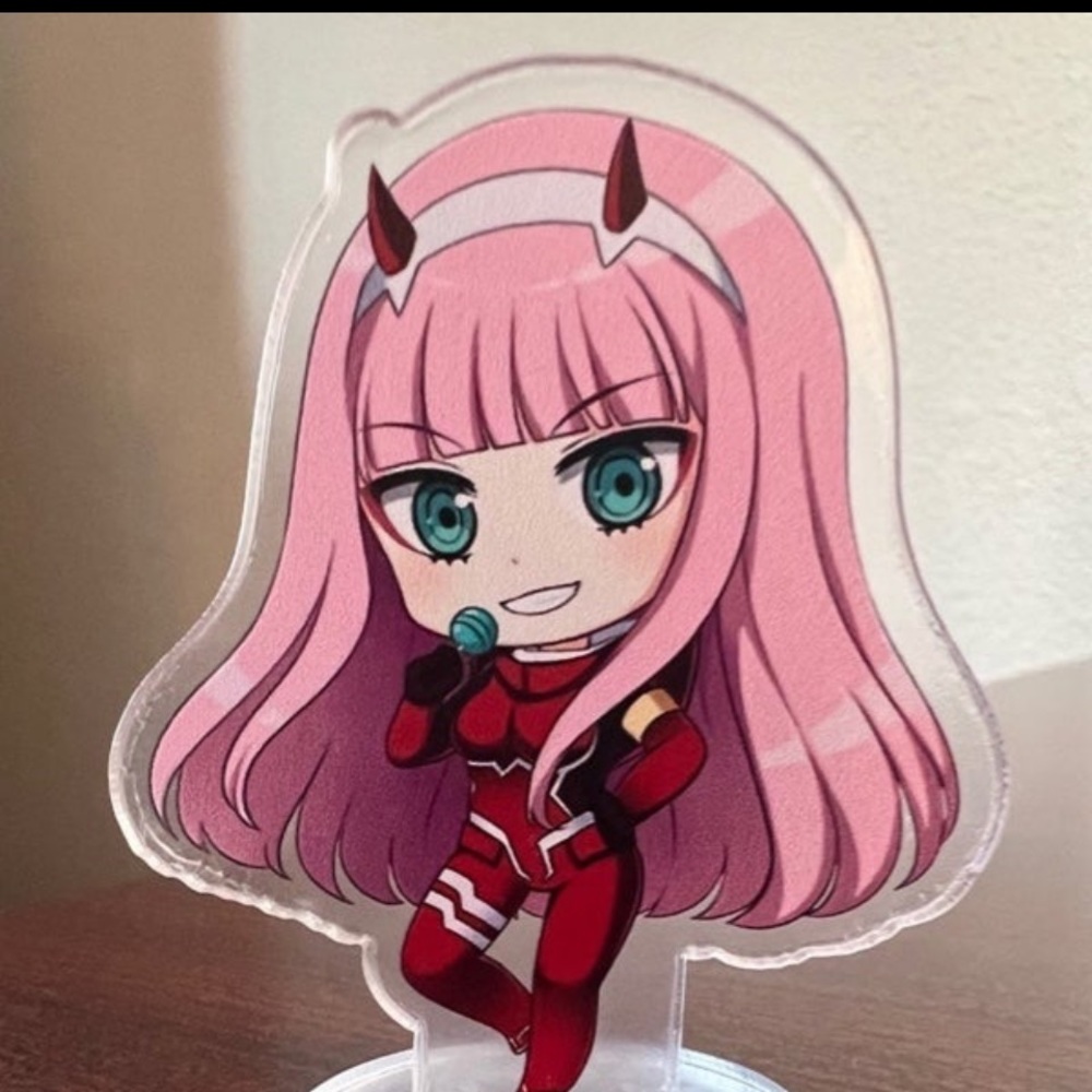 Darling In The Franxx Mini Stand Japanese Anime